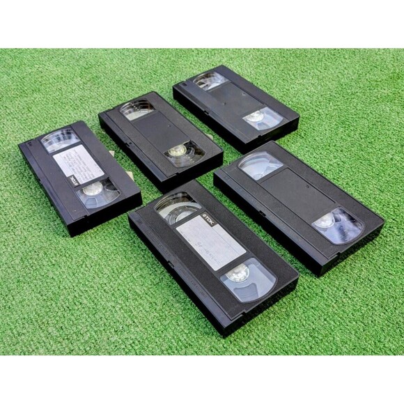 Recordable Blank VHS TDK T160 Various Tapes Vintage 2005-10 Years Lot of 5 EUC - Picture 2 of 3